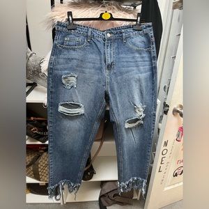 Medium wash jeans